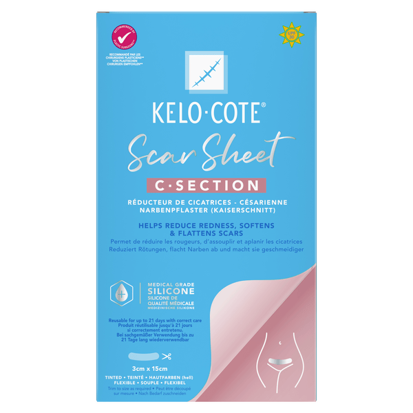 KELO-COTE® Silikon Narbenpflaster Kaiserschnitt